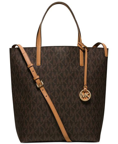 michael michael kors signature hayley large convertible tote|Michael Kors Hayley Large Convertible Tote .